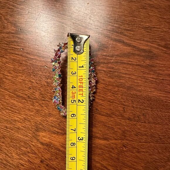 Multicolor Statement Earrings - Picture 4 of 6